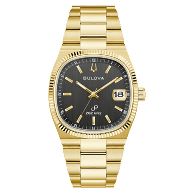 t*p様 Bulova ブラック ゴールド クォーツ腕時計　稼働品 t*p様 Bulova ブラック ゴールド クォーツ腕時計 稼働品の通販はau PAY