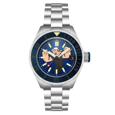 L GEAR SOLID 3 x Popeye　スペシャルバンダナ Spinnaker x Popeye Piccard Forearm Fury in Buoy Blue #SP-5173-22