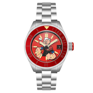 Spinnaker x Popeye Piccard Forearm Fury in Blistering Red #SP-5173-33