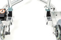 Rear view of the TravelScoot battery tray.