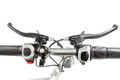 TravelScoot Escape hand controls.