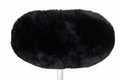 Black premium sheepskin cover for the TravelScoot backrest.