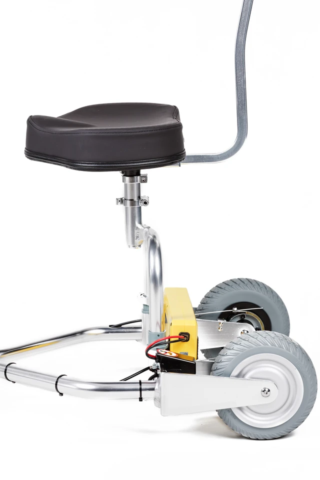 Shortened TravelScoot seating configuration