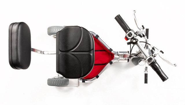 TravelScoot triangular frame construction
