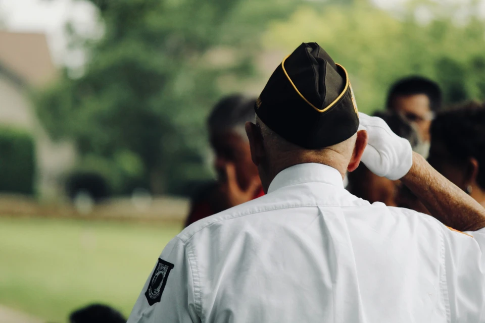 United States veteran using a lightweight TravelScoot mobility scooter