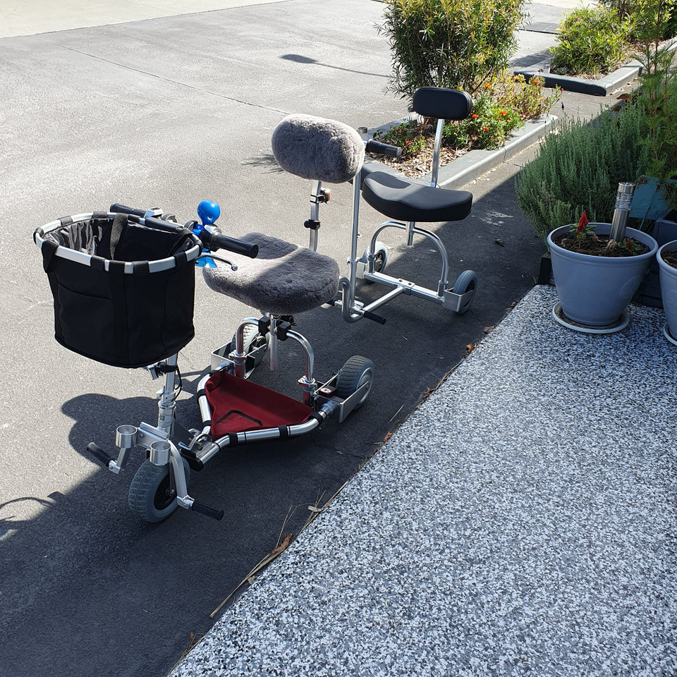 TravelScoot owner enjoying greater mobility