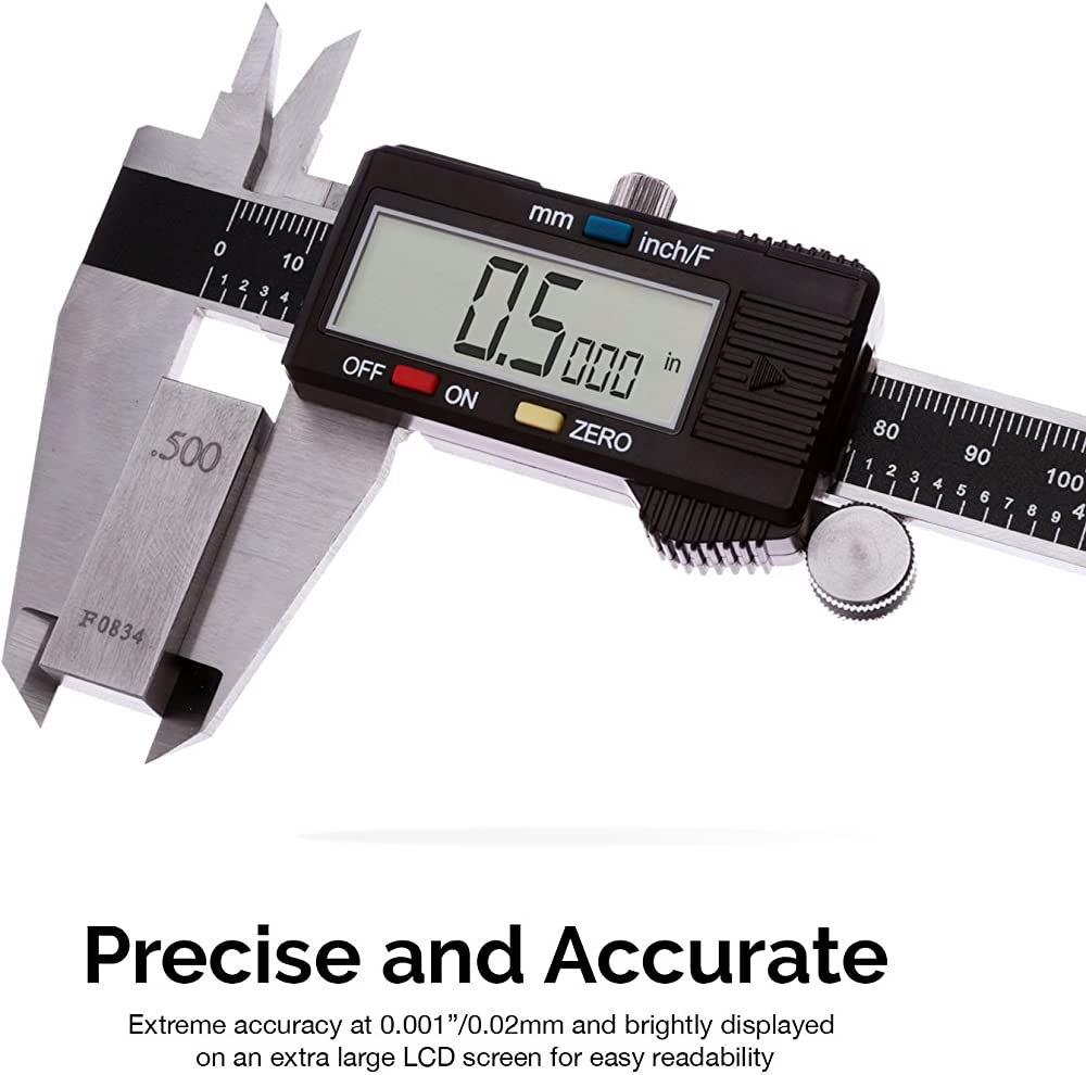 NEIKO STAINLESS STEEL DIGITAL CALIPER 6 INCH LENGTH