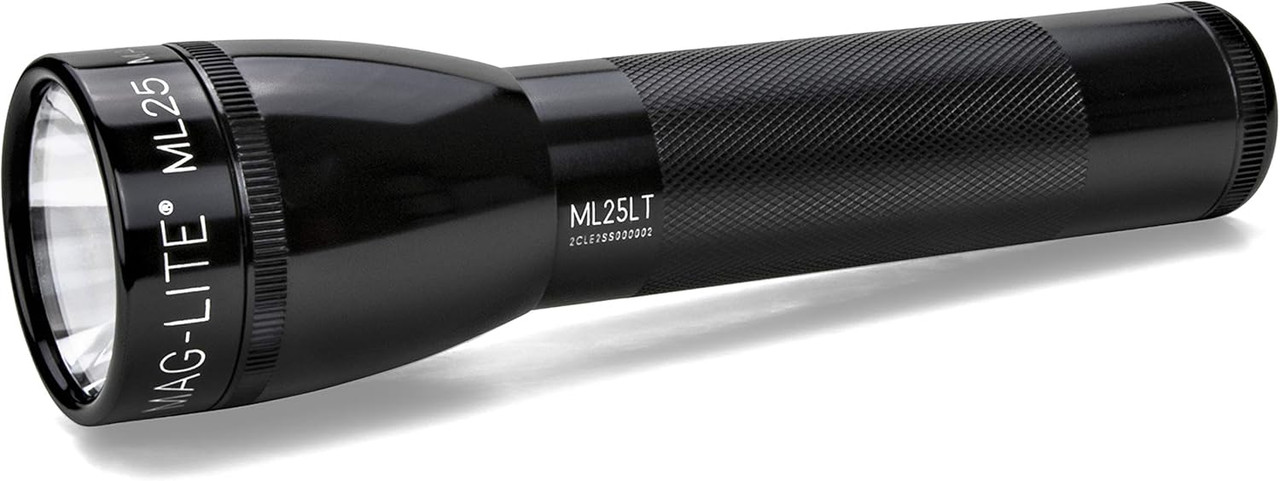 2 CELL MAGLIGHT LED FLASH LIGHT BLACK 177 LUMENS