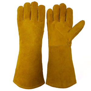 YELLOW WELDING GLOVES