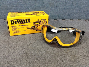 DEWALT CONCEALER CLEAR DUAL MOLD GOGGLE