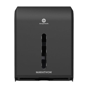 MARMARATHON FOLDED PAPER TOWEL DISPENSER, SMOKEATHON FOLDED PAPER TOWEL DISPENSER, SMOKE