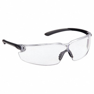 CONDOR ANTI-FOG BLACK GRAY LENS SAFETY GLASSES WITH BLACK FRAME