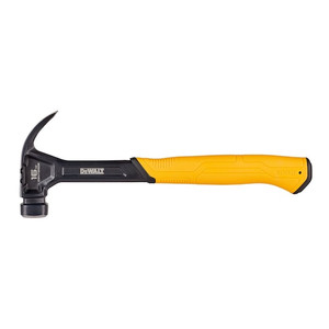 DEWALT 16OZ CURVED CLAW NAILING HAMMER DWHT51002