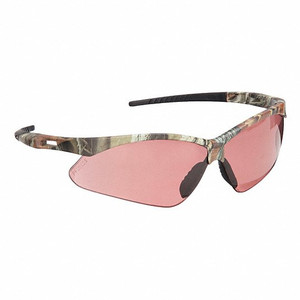 CONDOR ANTI-FOG, ANTI-STATIC, ANTI-SCRATCH AMBER LENS SAFETY GLASSES WITH CAMOUFLAGE FRAME