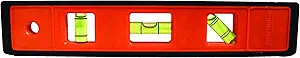 JOHNSON LEVEL & TOOL TORPEDO LEVEL: LEVEL, PLUMB & 45? ANGLE, TORPEDO, TOP & SIDE READ, V-GROOVE...