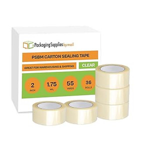 CLEAR TAPE 2 INCH X 55 YARDS