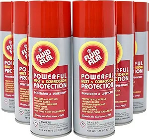 FLUID FILM RUST & CORROSION PROTECTION, METAL SURFACE PENETRANT & LUBRICANT, MARINE, AUTOMOTIVE,...