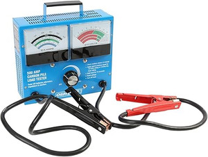 OEMTOOLS 24336 500 AMP 12V BATTERY LOAD TESTER, BATTERY VOLTAGE METER, REGULATOR AND ALTERNATOR ...