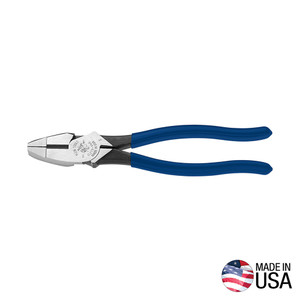 KLEIN TOOLS NEW ENGLAND NOSE 9-IN LINEMAN CUTTING PLIERS