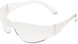 MCR CREWS ANTI-SCRATCH CLEAR SAFETY GLASSES