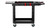 RUBBERMAID HEAVY DUTY ADAPTABLE UTILITY CART, BLACK, SMALL 46.20 IN. (H) X 36 IN. (W)