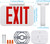 TORCHSTAR RED LED EXIT COMBO EMERGENCY LIGHT