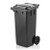 BLACK WHEELIE BINS 120L (SIZE L55 X W47 X H95CM WEIGHT- 7.5KG MATERIAL- HDPE MAX LOAD- 48KG BOTT...