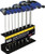 KLEIN TOOLS JTH98M T-HANDLE HEX KEY SET, METRIC SIZES ALLEN WRENCH SET WITH 9-INCH BLADES, STAND...