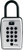 MASTER LOCK, LLC 5422D PORTABLE KEY SAFE, PROTECTIVE WEATHER COVER, BLACK/SILVER