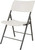 Lifetime Almond Resin Seat Metal Frame Folding Chair