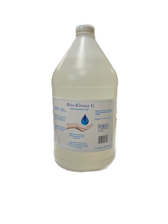 BIO-KLENZ G HAND SANITIZER 1 GALLON