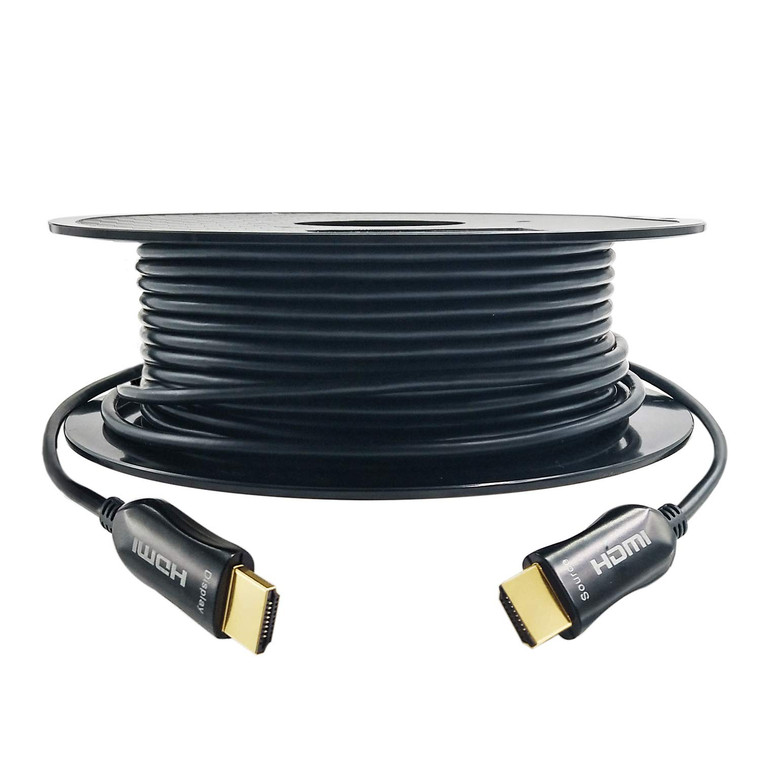 IBIRDIE 4K FIBER OPTIC HDMI CABLE 100 FEET 4K@60HZ 18 GBPS 1440P HIGH SPEED ULTRA HD