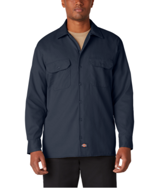 Dickies Long Sleeve Shirt with Reflective Strips