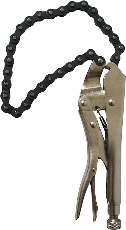 MACWORK LOCKING CHAIN CLAMP 9IN.PLIERS LOCKING GRIP WRENCH PIPE CUTTER VICE (19 IN. CHAIN CLAMPS...