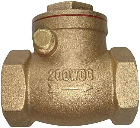 1/2" SWING CHECK VALVE BRASS