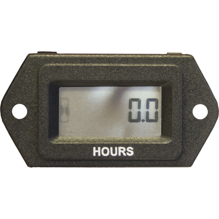 GDI HOUR METER WITH 2-HOLE BEZEL