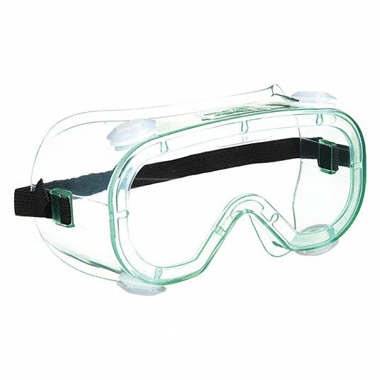 CONDOR UNCOATED INDIRECT SPLASH GOGGLES WITH CLEAR LENS MODEL 4VCF6B