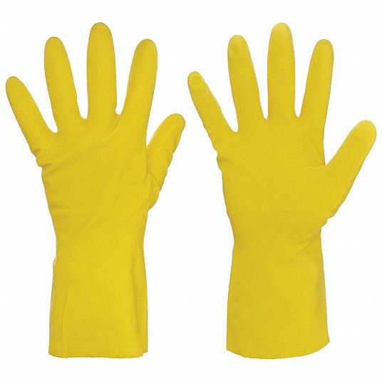 MEMPHIS 12'', 18 MIL PREMIUM UNSUPPORTED LATEX GLOVE(PR)-L