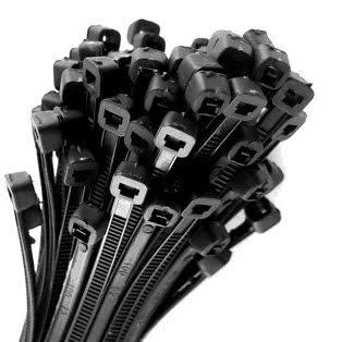 BLACK CABLE TIE 9MM X 550MM/ 22" -100PCS PER PACK
