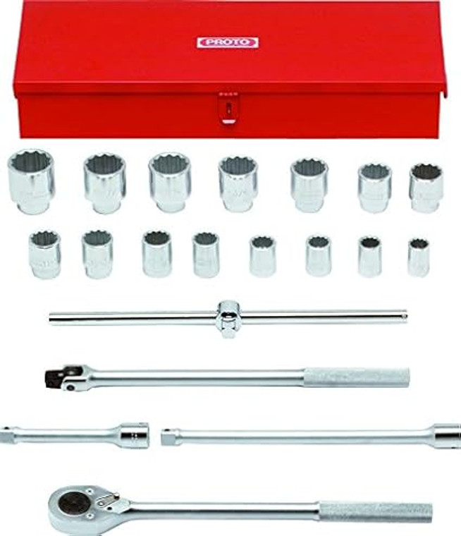 STANLEY 3/4 DRIVE 20 PC SOCKET SET