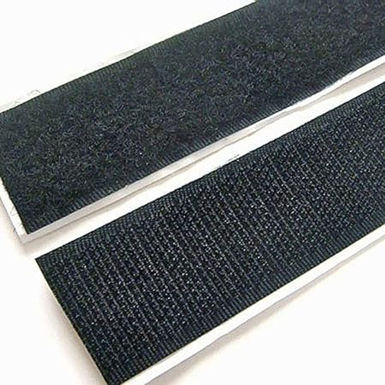 ELECTRIDUCT 2" ADHESIVE BACKED HOOK & LOOP TAPE ADHESIVE BACKED FABRIC FASTENER PER METER