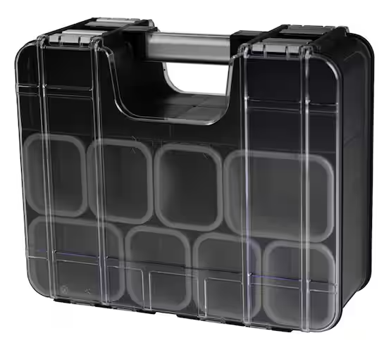 33-Compartment Adjustable Double Sided Tool Storage Organizer