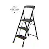 Gorilla Ladders 3-Step Pro-Grade Steel Step Stool, 300lbs. Load Capacity Type IA Duty Rating (9ft. Reach Height)