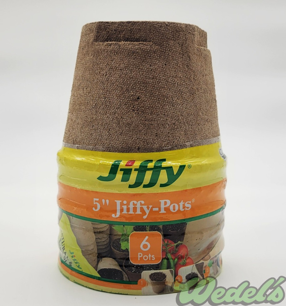 Jiffy 3 Peat Pots, (12 Pack)