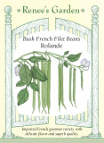 Bean French Filet Bush Bean
