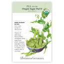 Pea Seeds, Oregon Sugar Pod II Snow, Organic