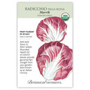 Radicchio Seeds, Palia Rossa Mavrik, Organic