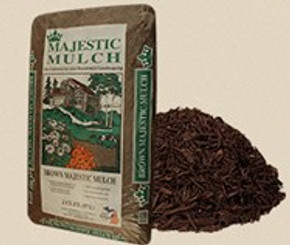 Brown Dyed Mulch 2 cu. ft.