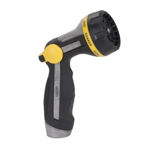 Water Nozzle, Thumb-Control, Comfort-Grip, 8-Pattern Spray