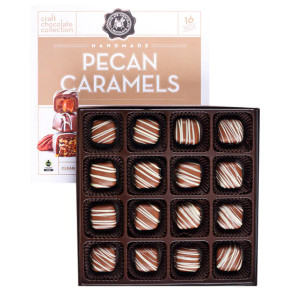 PECAN CARAMELS, 16 PC. PECAN CARAMELS, 16 PC.